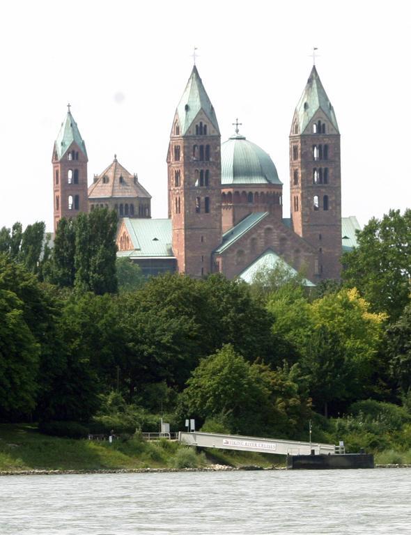 Weinstube Schwarzamsel Appartement Speyer Buitenkant foto